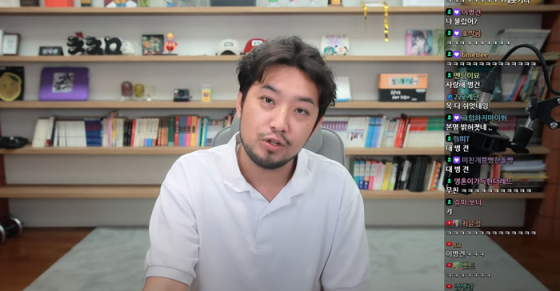 민희진 대표 탄원서를 제출한 것에 대해 설명하는 침착맨. [사진=유튜브 '침착맨 원본 박물관' 갈무리]