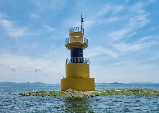 부안 모항 암초 내 등표 [군산지방해양수산청 제공. 재판매 및 DB 금지]