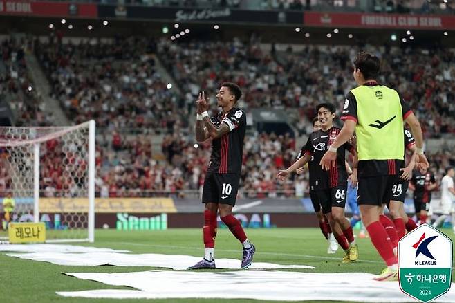 K리그 데뷔골을 성공시킨 제시 린가드. ⓒ 한국프로축구연맹