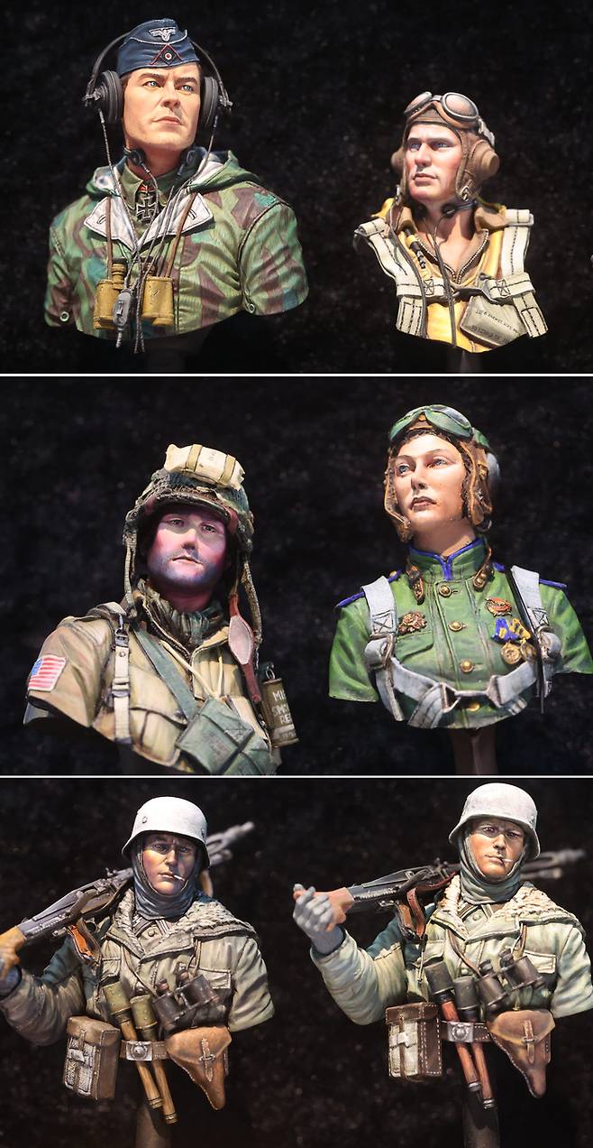 킹타이거 코멘더  - 권오혁 作, navy pilot 1942 -한상돈 作
101 공수 - 홍성진 作, 나이트 위치스 - 이해두 作
MG42 Gunner- 황준호, 정동윤 作