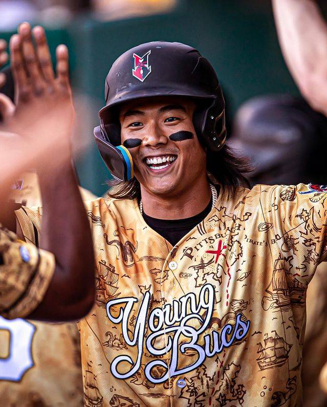 인디애나폴리스 인디언스 소속 배지환. /사진=인디애나폴리스 인디언스 공식 SNS 갈무리