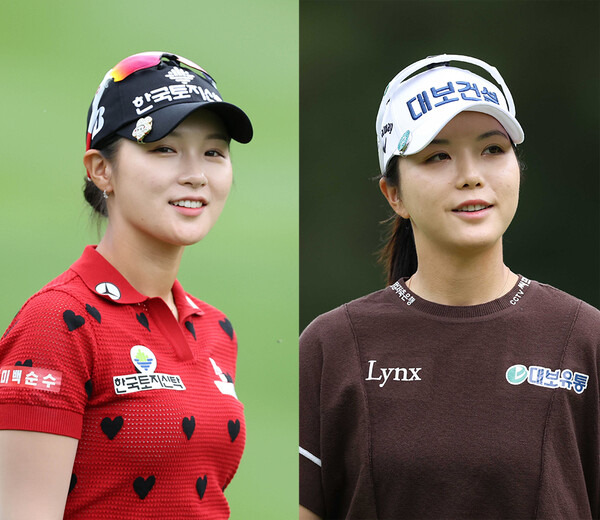 2024년 한국여자프로골프(KLPGA) 투어 맥콜·모나 용평 오픈 골프대회에서 최예림과 연장전 끝에 우승을 차지한 박현경 프로가 최종라운드에서 경기하는 모습이다. 사진제공=KLPGA