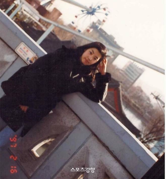 배우 김규리의 과거 사진. 인스타그램 캡처