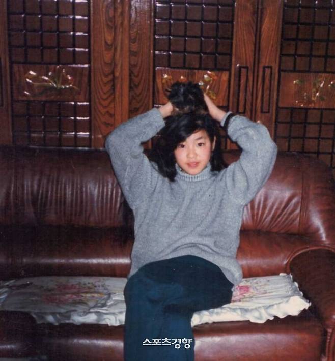 배우 김규리의 과거 사진. 인스타그램 캡처