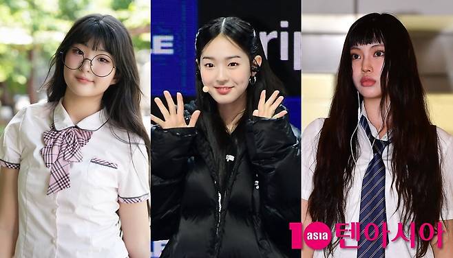 서이브, 트리플에스 수민, 뉴진스 혜인/사진=서이브 SNS 갈무리, 텐아시아 사진 DB