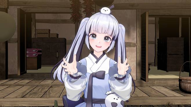 미츄 소속 버튜버 '이오몽'(제공=스콘).