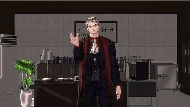 미츄 소속 버튜버 '앵보'(제공=스콘).