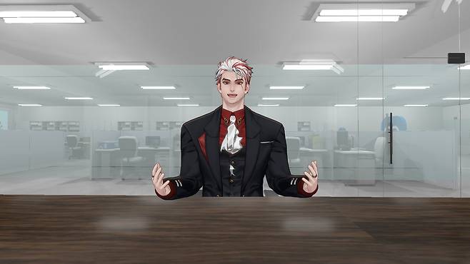 미츄 소속 버튜버 '이오몽'(제공=스콘).