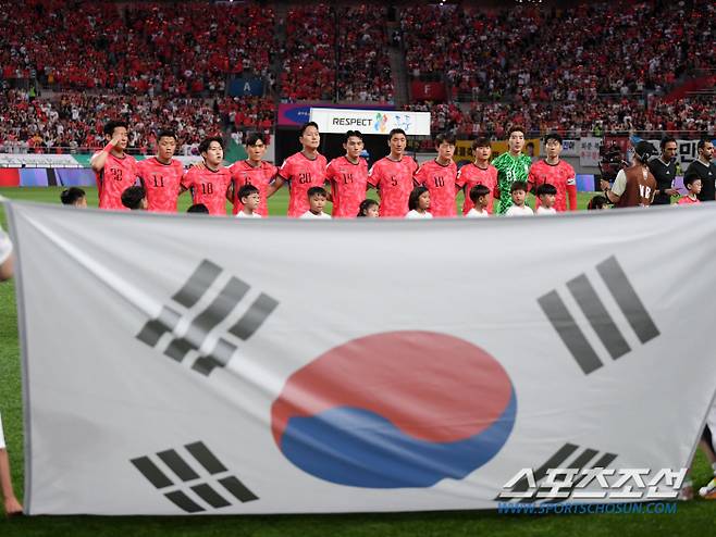 11일 서울월드컵경기장에서 열린 2026 FIFA 북중미 월드컵 2차 예선 대한민국과 중국의 경기. 대한민국 베스트 11. 상암=박재만 기자 pjm@sportschosun.com/2024.06.11/