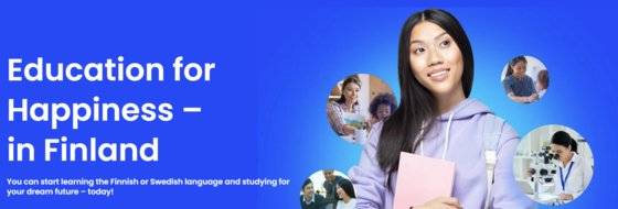 핀란드에 외국인 고등학생을 유치하는 스타트업인 파이니스트 퓨처. 파이니스트 퓨처 홈페이지