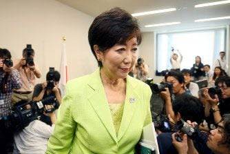 고이케 유리코(小池百合子) 일본 도쿄도지사. /마이니치신문