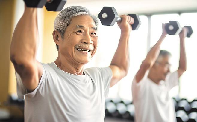 활기찬 노후를 즐기려면 매일 꾸준한 운동과 충분한 단백질 섭취로 근육을 지켜야 한다. 기사 내용과 무관한 사진. /어도비스톡