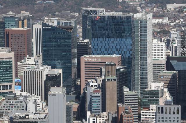 대기업 본사가 밀집해 있는 서울 도심. 이 사진은 기사 내용과 직접적 관련 없음. 연합뉴스