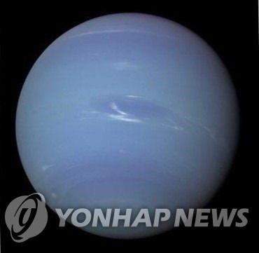 보이저2호가 찍은 해왕성 [NASA/JPL 제공. 재판매 및 DB 금지]