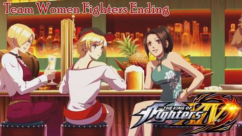 SNK의 미녀들이 나란히! 혹시라도 꼬시려했다가는 목숨 부지도 못하겠다는 생각이 든다...