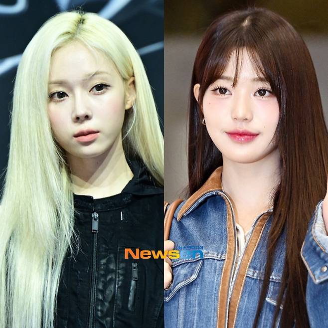 사진=왼쪽부터 에스파 윈터, 아이브 장원영/뉴스엔DB