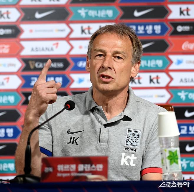 위르겐 클린스만 전 한국 축구대표팀 감독. 스포츠동아DB