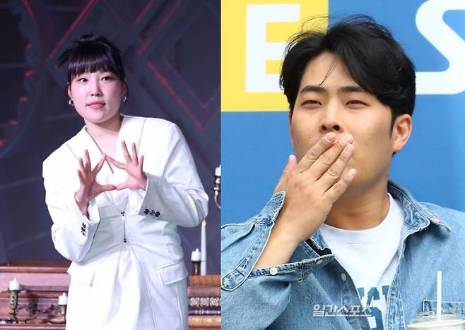 이은지, 김해준. (사진=IS포토)