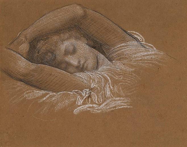 프레더릭 레이턴, '시몬과 이피게니아를 위한 연습'