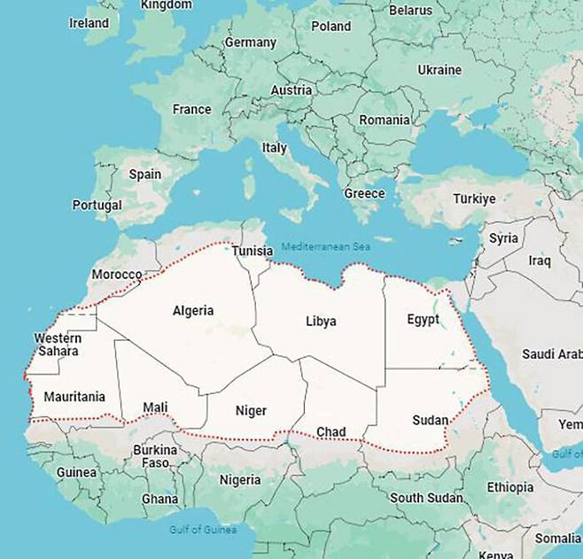 유럽행 밀입국자의 '고난의 길' 사하라