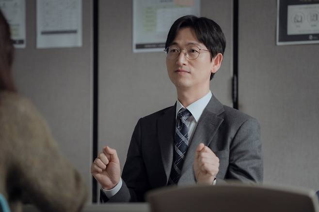 tvN드라마 ‘졸업’에서 표상섭을 연기한 배우 김송일. 사진|tvN