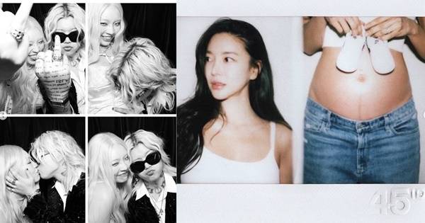 애쉬 아일랜드 챤미나 임신, 김윤지 출산 / 사진=본인 SNS