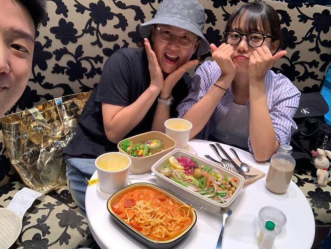 박미선과 그의 자녀들 / 박미선 소셜미디어