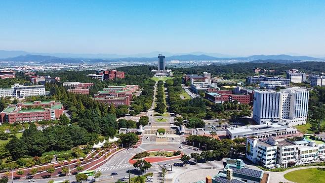 대구대학교 경산캠퍼스 전경