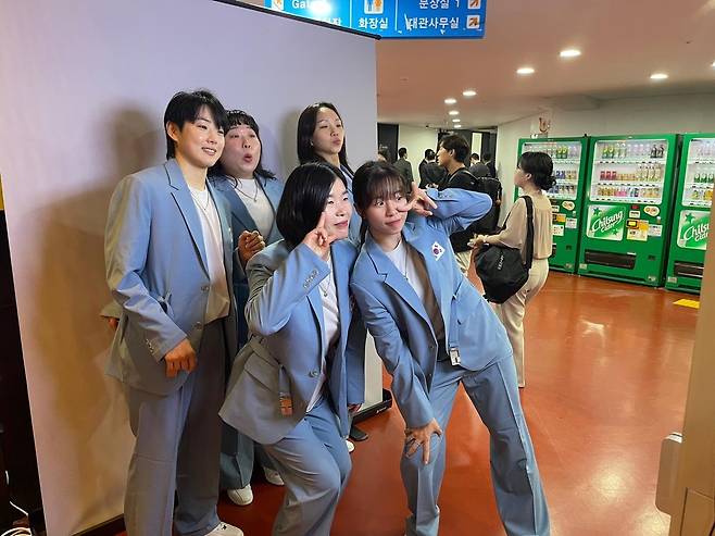 복싱 오연지, 임애지, 역도 김수현, 수영 김서영 [촬영 이대호]