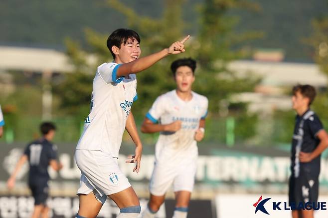 ▲ 바이에른 뮌헨 표적이 된 수원 삼성 유망주 박승수 ⓒ한국프로축구연맹