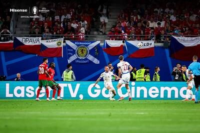 Hisense Laser TV, Go Cinema at UEFA EURO 2024™ (PRNewsfoto/Hisense)