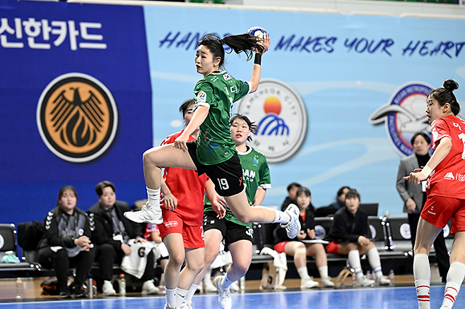 제33회 프랑스 파리하계올림픽 여자핸드볼 국가대표 김다영. 사진=대한핸드볼협회 제공