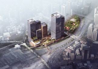 서울역 북부역세권 복합개발사업의 지구단위계획 변경 결정(안) 조감도 [서울시 제공]