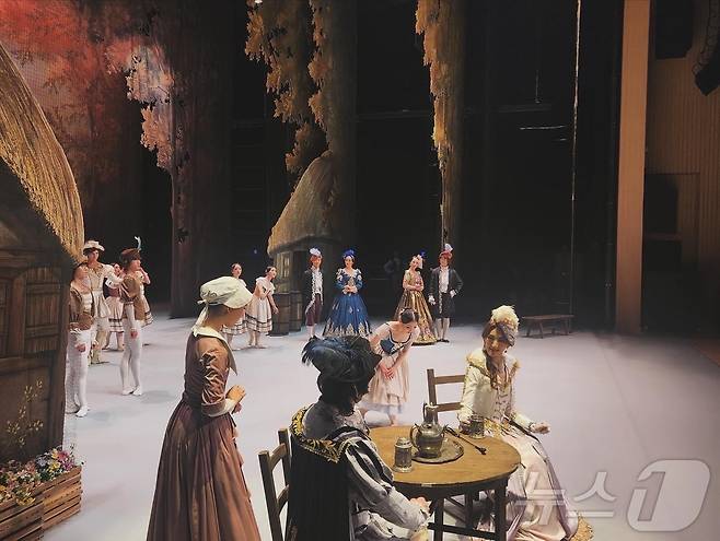 인천시티발레단의 '지젤' 리허설.(제천시 제공)2024.7.12/뉴스