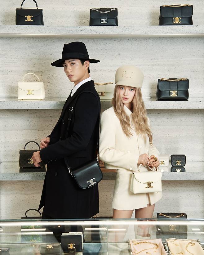박보검·다니엘, 셀린느(CELINE) 오사카 미도스지 플래그십 스토어 오픈 기념 이벤트 참석. /셀린느