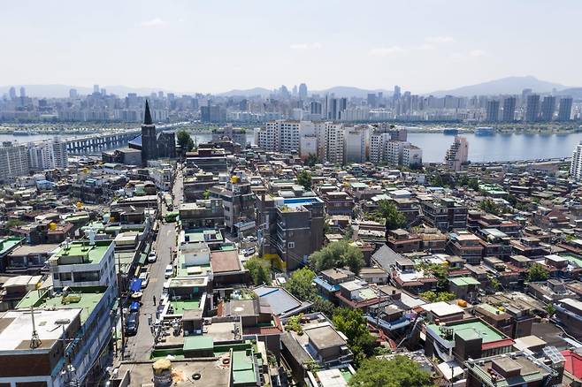 서울 용산구 한남뉴타운 전경. 한경DB