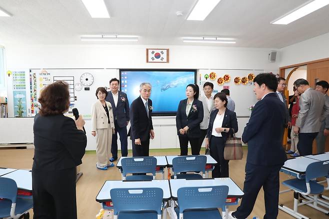 반송초 그린스마트 미래 학교 [경남도교육청 제공. 재판매 및 DB 금지]