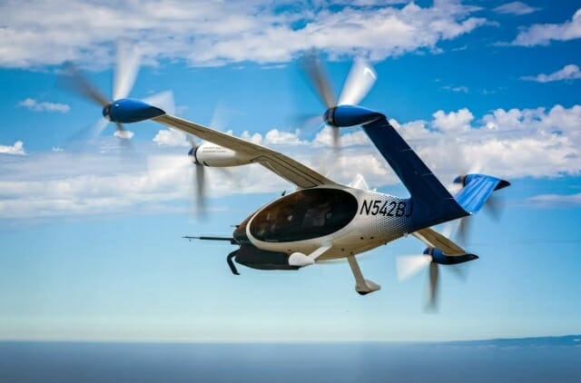 미국 eVTOL 스타트업 조비에비에이션이 최근 수소 전기 항공택시의 시험 비행을 성공적으로 마쳤다. (사진=조비에비에이션)