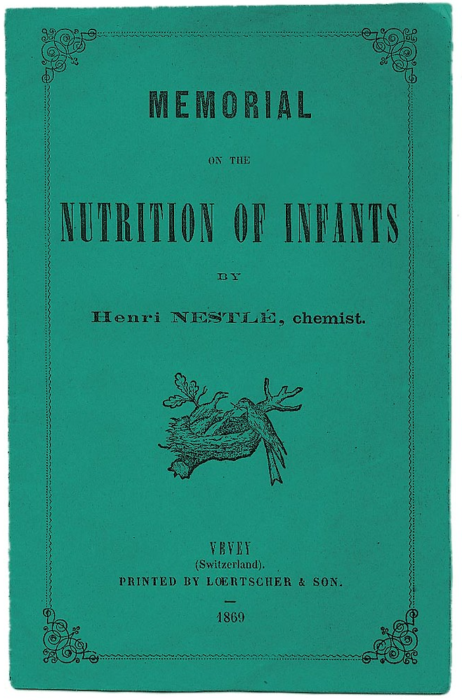 네슬레의 신생아 영양학 책