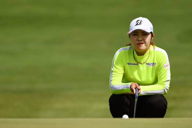 후루에 아야카. (사진=아문디 에비앙 챔피언십/ KMSP)