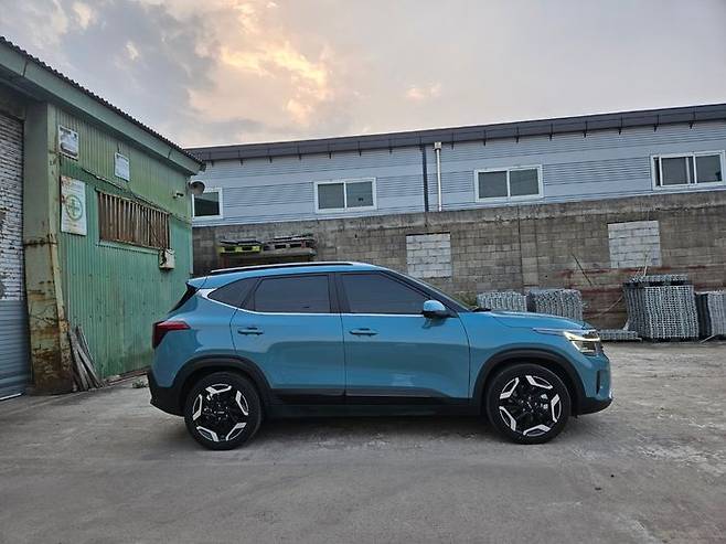 2024년식 셀토스 측면. ⓒ데일리안 정진주 기자