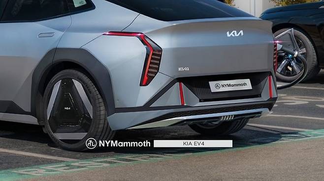 사진 : 기아 EV4 예상도 (출처=NYMammoth)