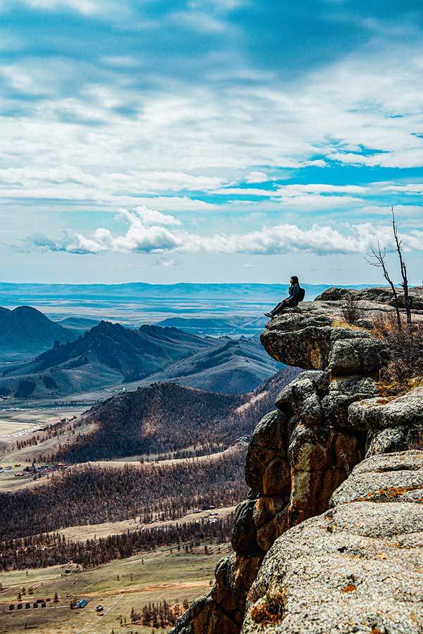 야마트산에서의 필자.