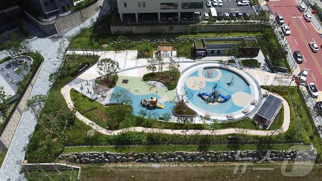 용인시 김량장동 '중앙 물빛어린이공원' 모습.(용인시 제공)