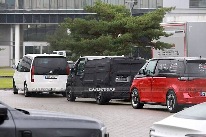 기아 'PV5' 테스트카 (출처 : Carscoops)