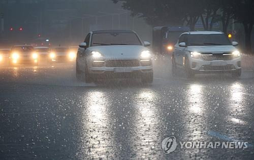 비 내리는 대전 [연합뉴스 자료사진]