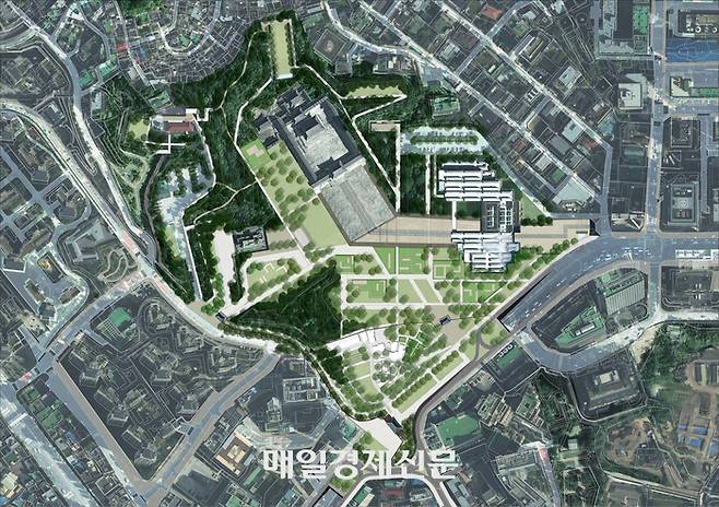 경희궁지 일대 종합 공간구상안 <서울시>