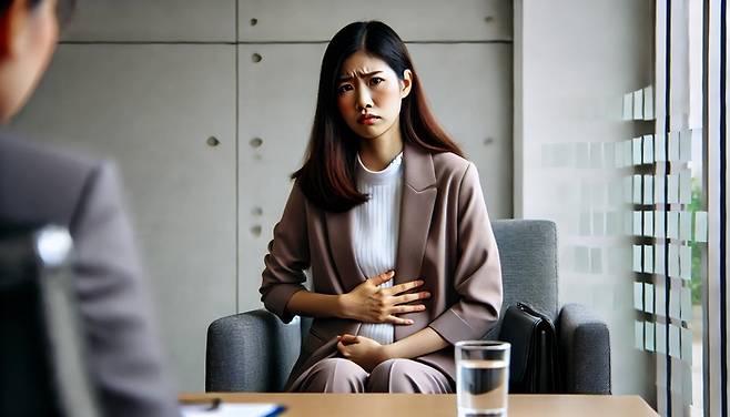 중국에서 여성 구직자들에게 불법으로 임신 테스트를 한 회사들이 적발됐다. 자료이미지. [이미지 출처 = 챗GPT]