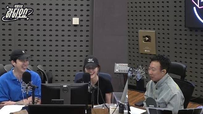 사진=왼쪽부터 가수 슬리피, 모델 이현이, 박명수/KBS 쿨FM ‘박명수의 라디오쇼’ 캡처