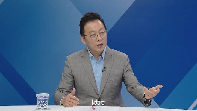 ▲ 17일 KBC '여의도초대석'에 출연한 정봉주 전 더불어민주당 의원 
